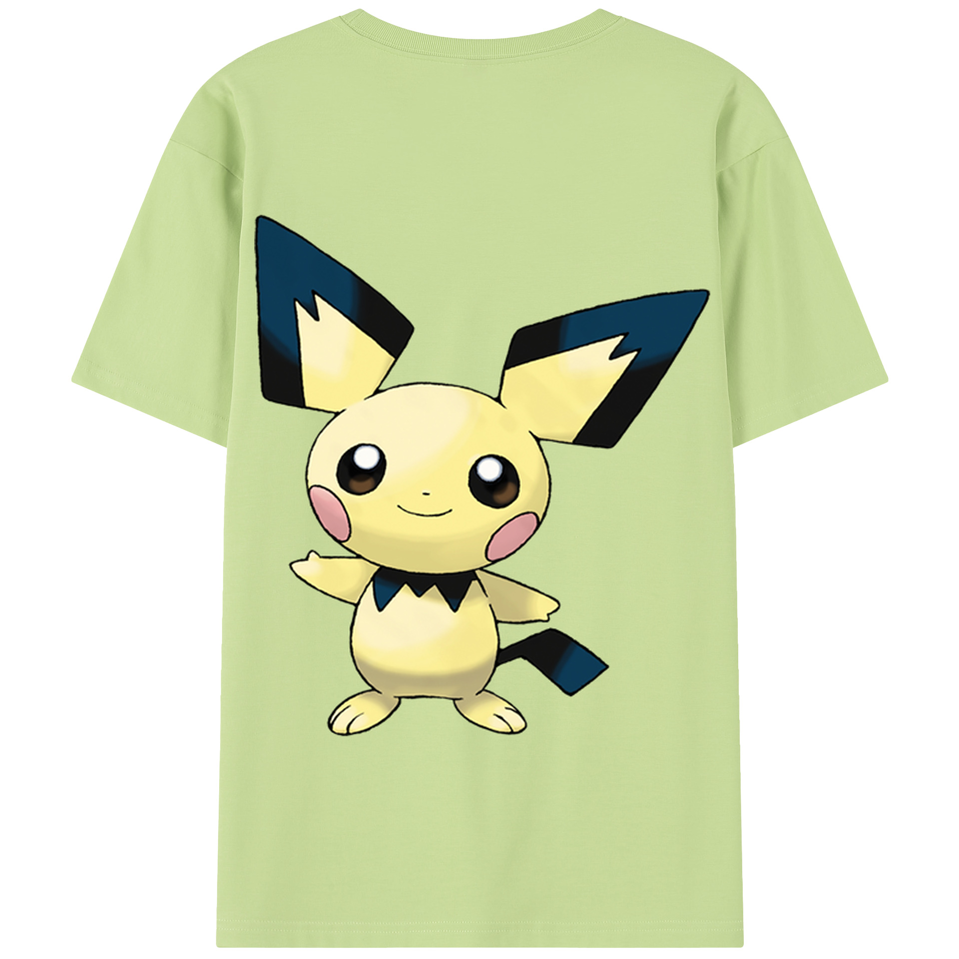（画像用） ポケットモンスター Pokémon 綿100％半袖Tシャツ（背面プリント）